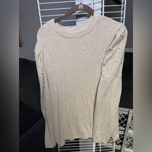 Cato Cream Crew Neck Sweater